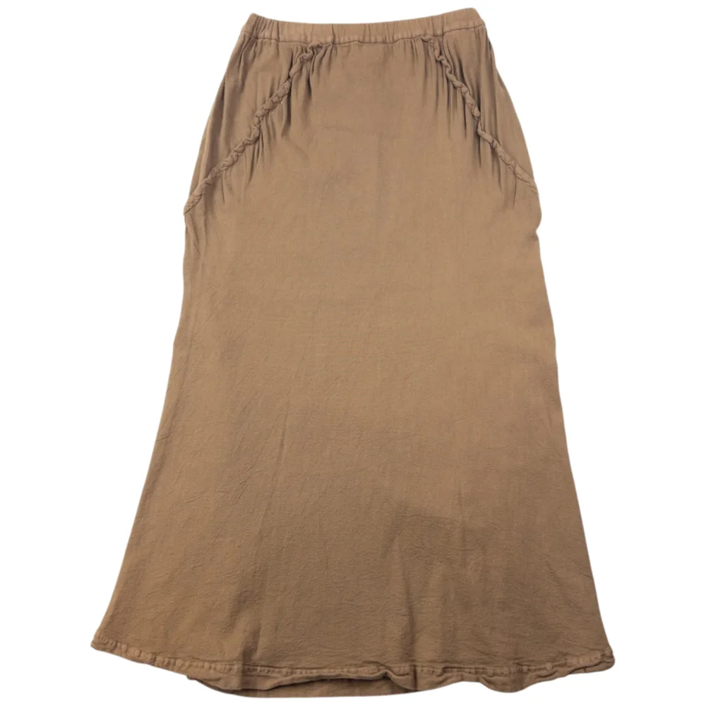 Vintage 2000s Issey Miyake Ruched Midi Skirt Womens Size L