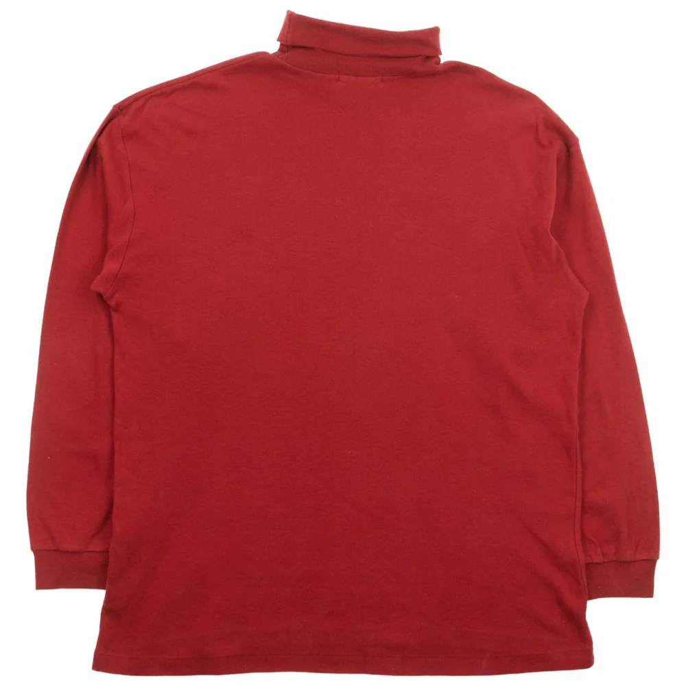 Vintage YSL Yves Saint Laurent Turtleneck Jumper Size XL - 2