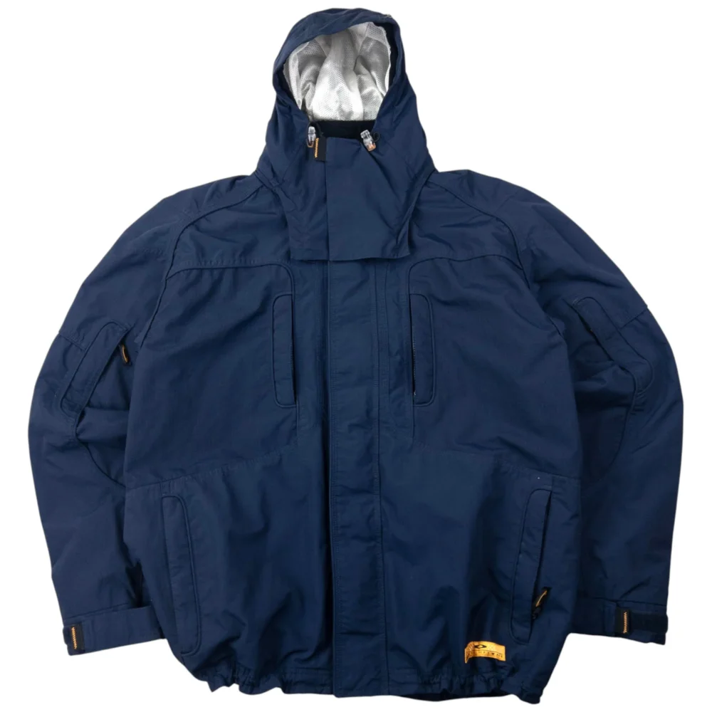 Vintage Oakley Zip Up Snowboarding Jacket Size XL