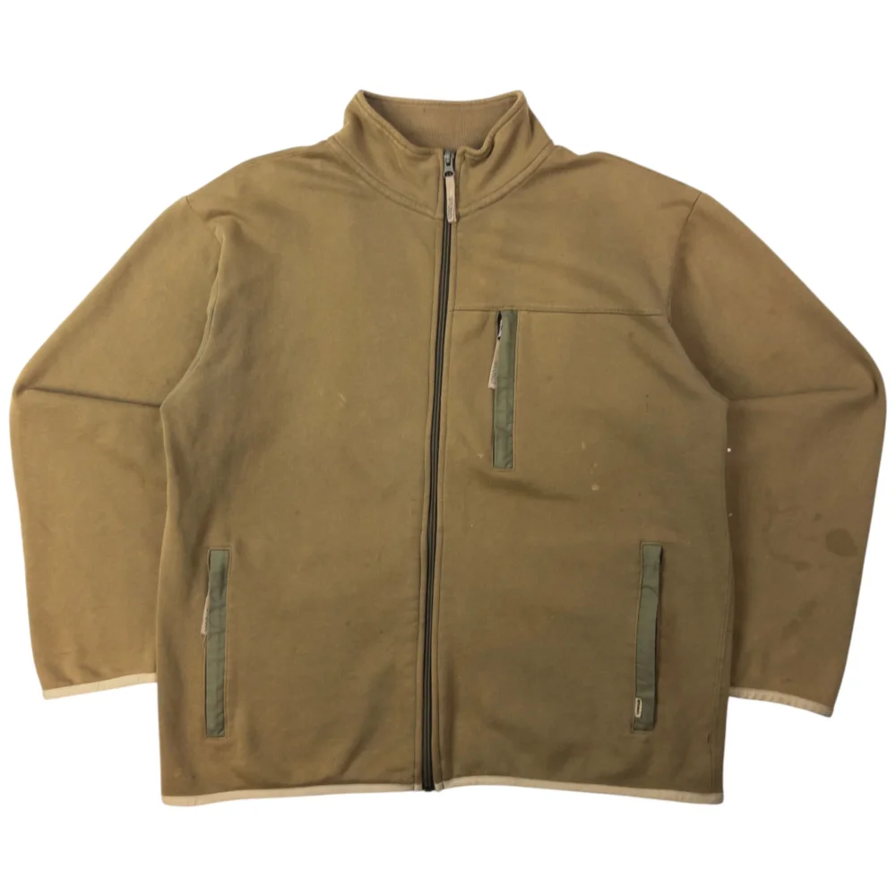 Vintage Stussy Fleece Lined Zip Up Jacket Size M