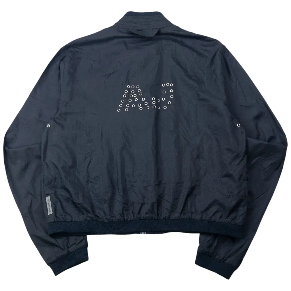 Vintage 90s Armani Jeans Eyelet Jacket Size S