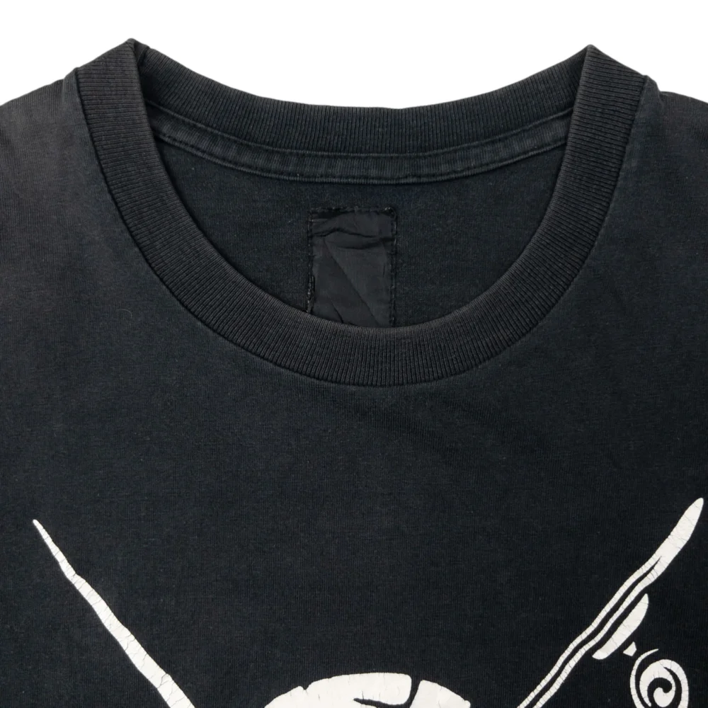 Stussy X Neighborhood Skull Skater Graphic T Shirt Size S - 3