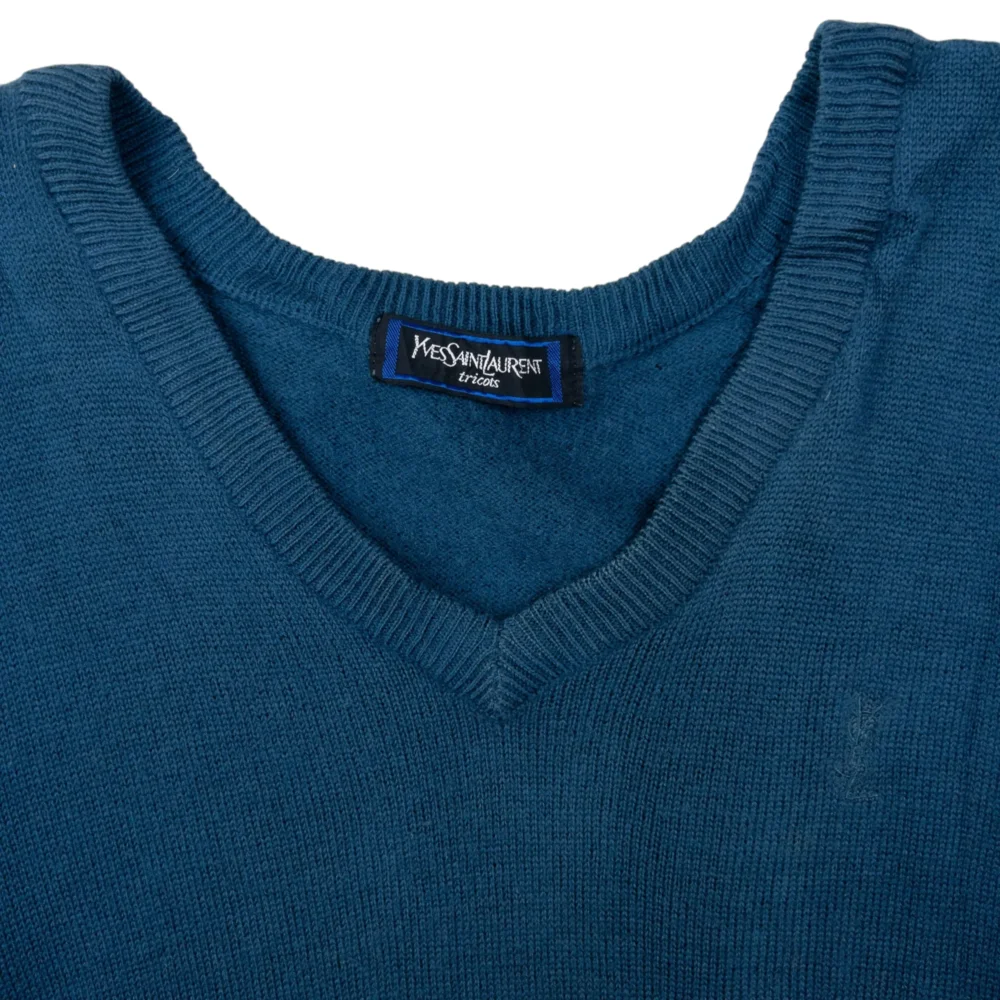 Vintage YSL Yves Saint Laurent Sweater Vest Size XS - 3