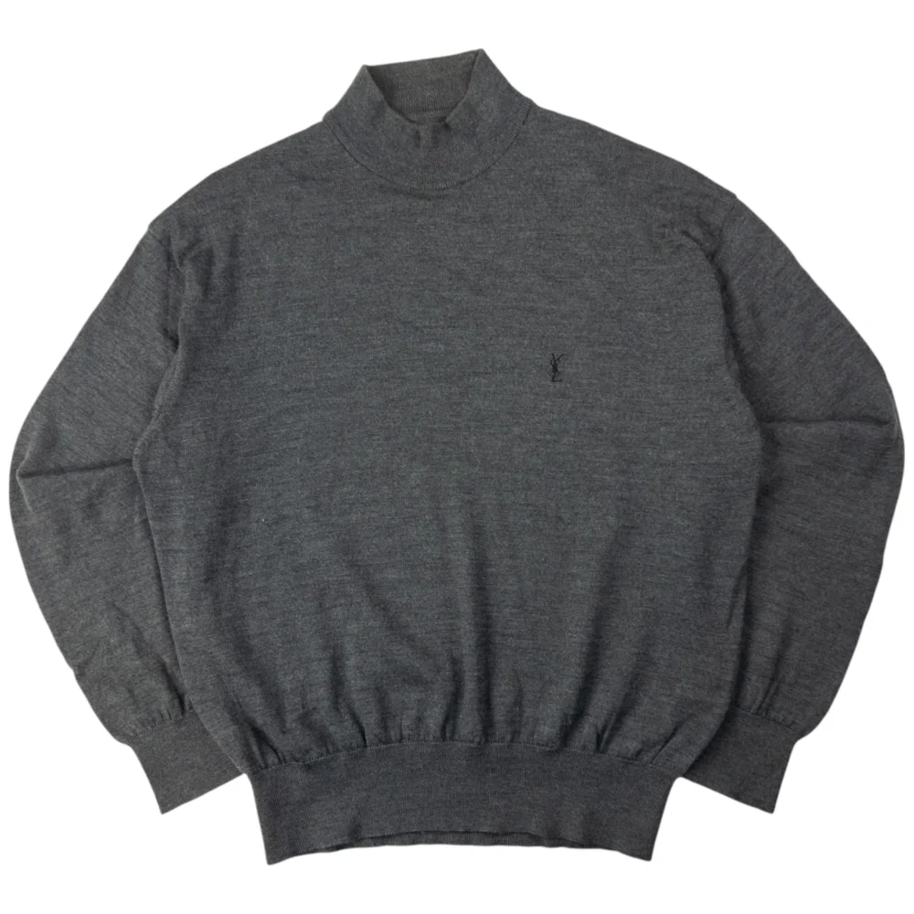 Vintage YSL Yves Saint Laurent Turtleneck Jumper Size XS