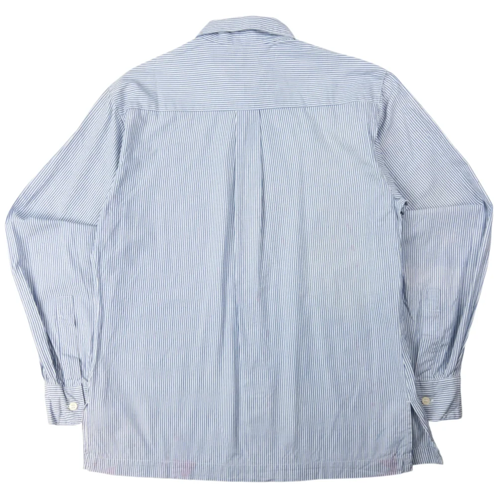 Vintage Issey Miyake Striped Long Sleeve Button Up Shirt Size S - 2