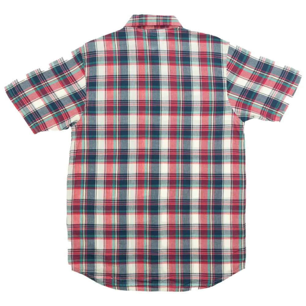Vintage Stussy Checkered Pattern Button Up Shirt Size Medium - 2
