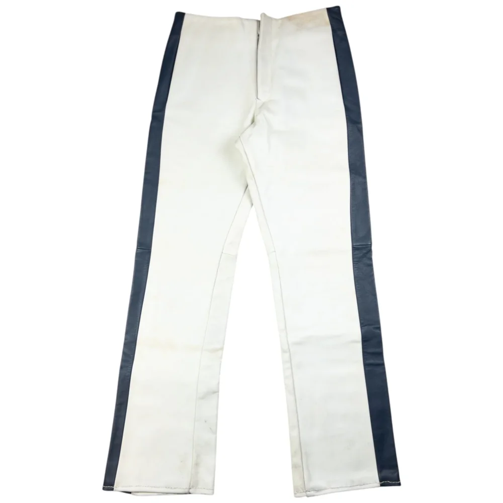 Vintage Katharine Hamnett Leather Trousers Size W30