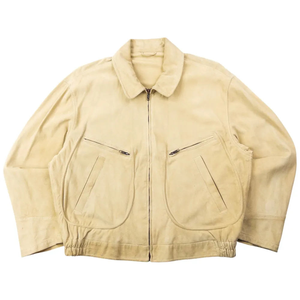 Vintage 80s Emporio Armani Suede Jacket Size S