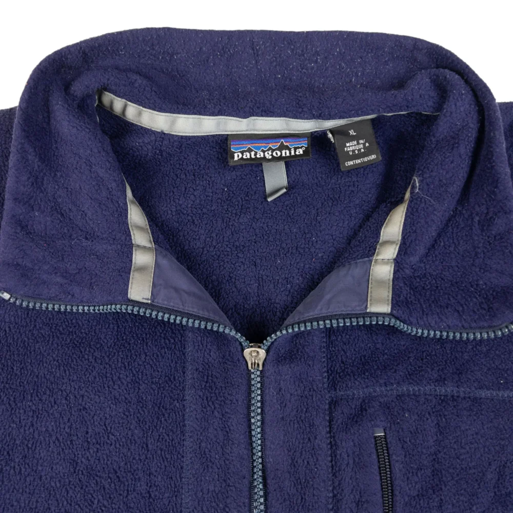 Vintage Patagonia Zip Up Fleece Jacket Size XL - 3