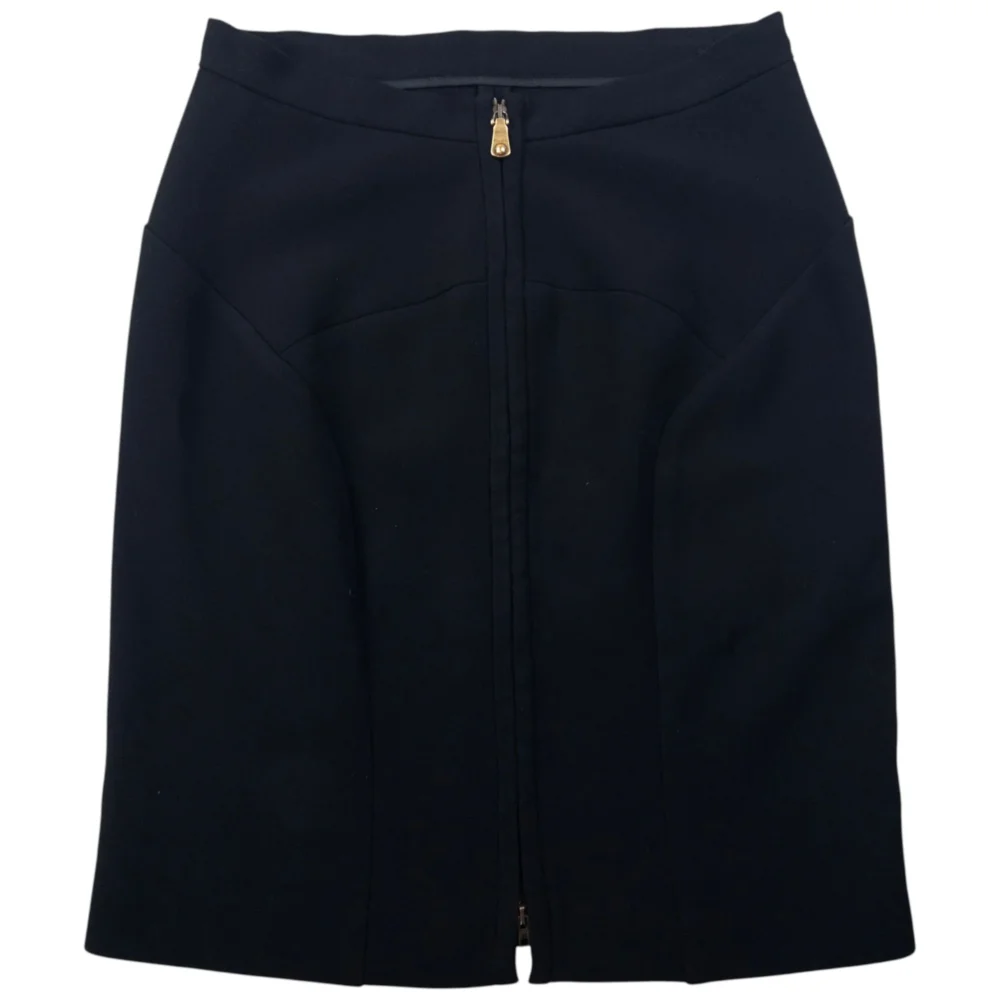 Vintage 2009 Miu Miu Zip Skirt Womens Size W27