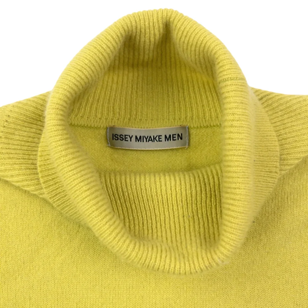 Vintage Issey Miyake MEN Wool Turtleneck Jumper Size M - 4