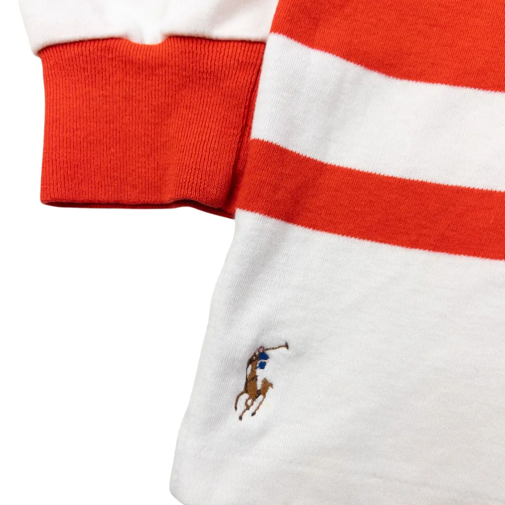 Vintage 90s Polo Ralph Lauren Striped Long Sleeve Polo Shirt Size XL - 4