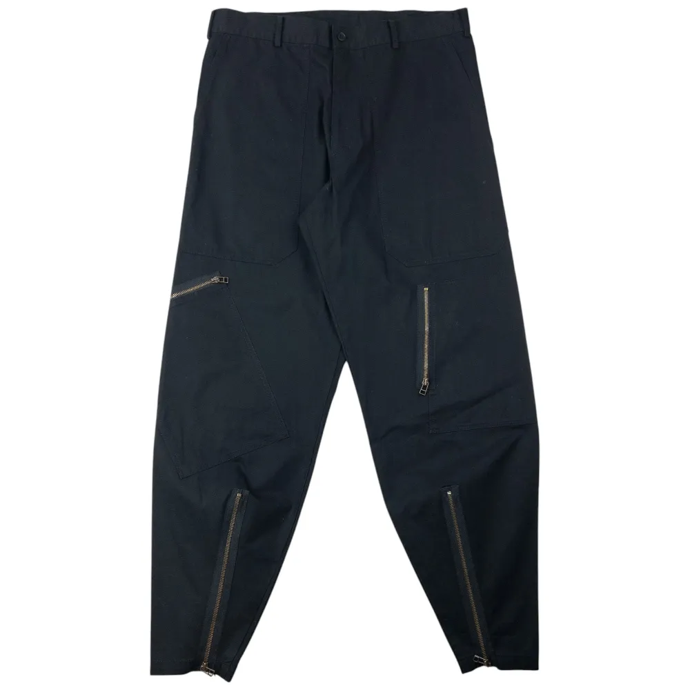 Vintage 2000s Yohji Yamamoto Zip Cuff Trousers Size W36 - 2
