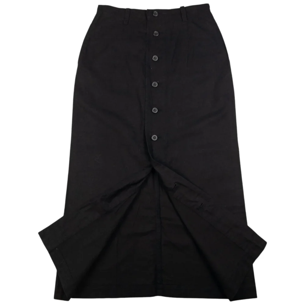 Vintage Plantation By Issey Miyake Full Button Midi Skirt Womens Size W27 - 2
