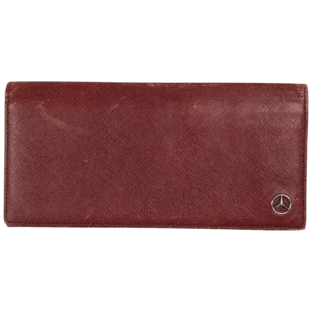 Vintage Mercedes Benz Leather Purse