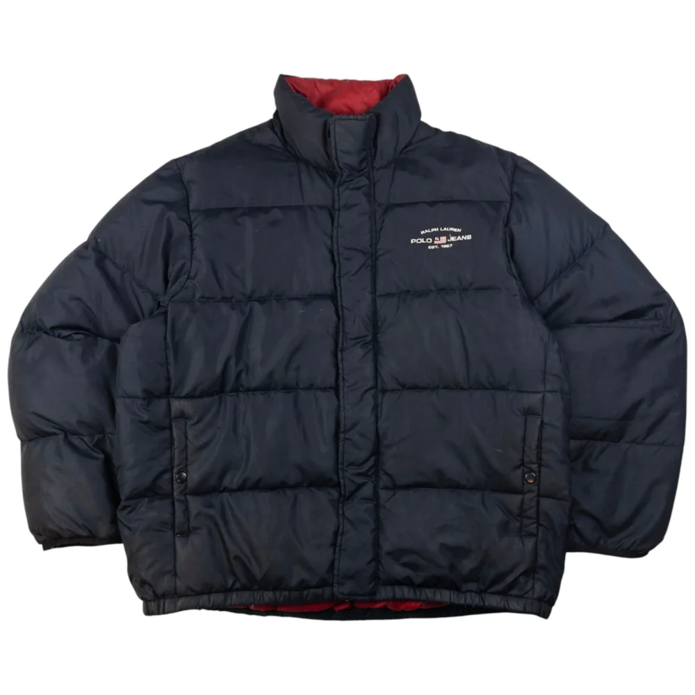 Vintage Ralph Lauren Polo Jeans Puffer Jacket Size L