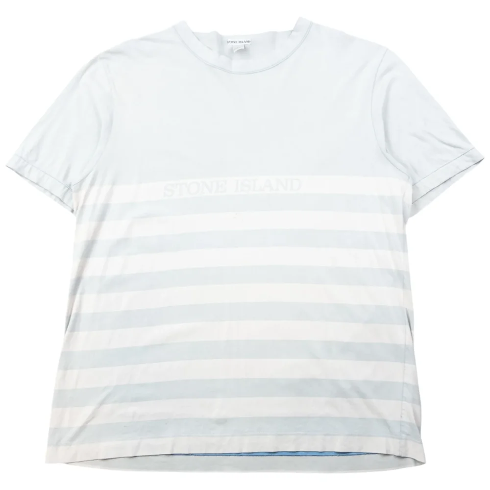Vintage 2000s Stone Island Striped T Shirt Size M