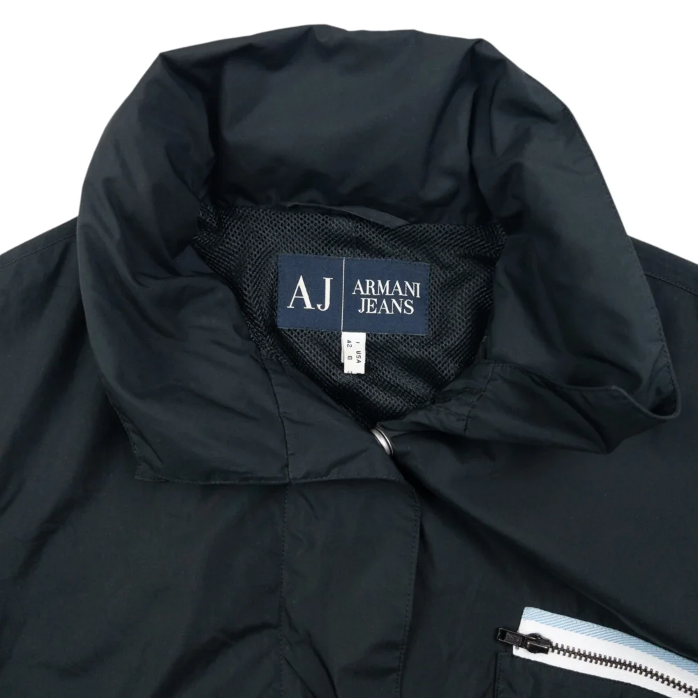 Vintage Armani Jeans Lightweight Jacket Womens Size M - 3
