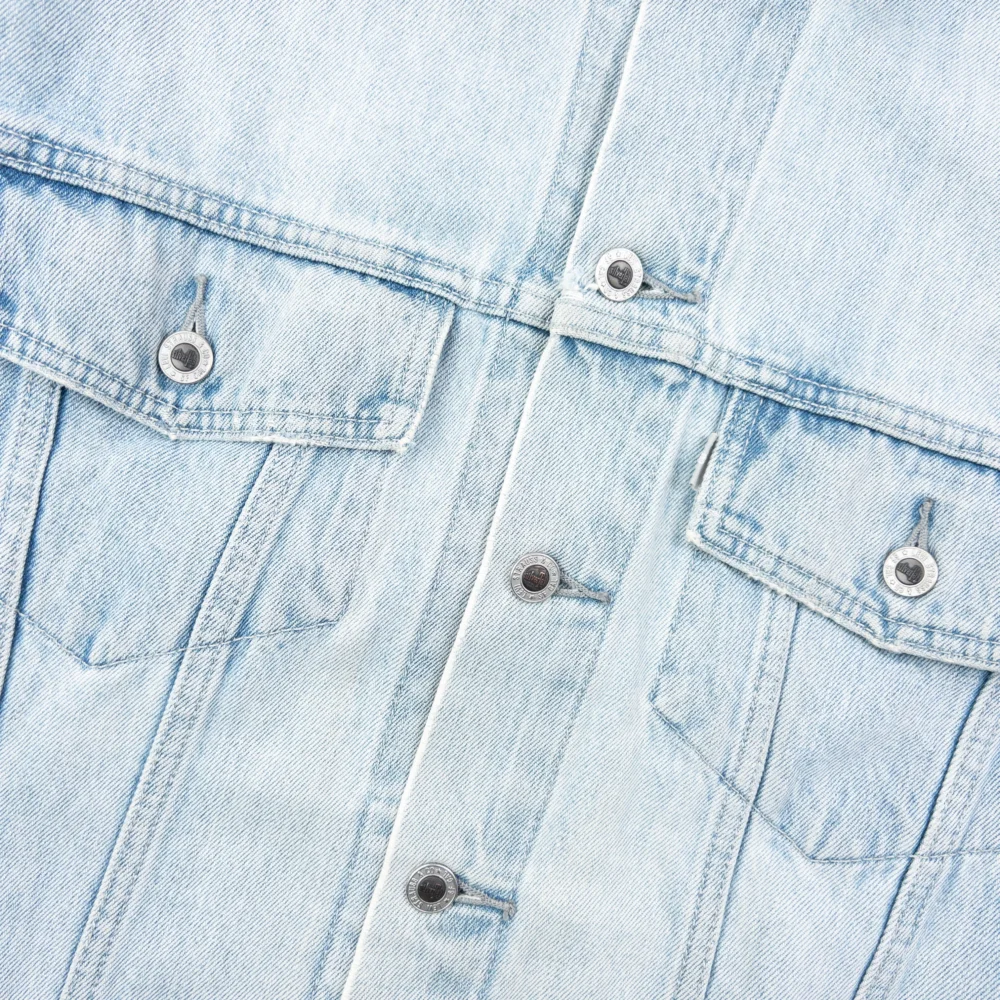 Vintage 2000s Levi's Silver Tab Button Up Denim Jacket Size XL - 5