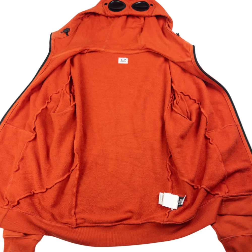 Vintage CP Company Goggle Hood Zip Up Hoodie Size S - 5