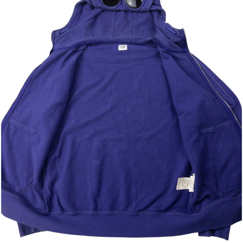 Vintage CP Company Goggle Hood Zip Up Hoodie Size M - 5