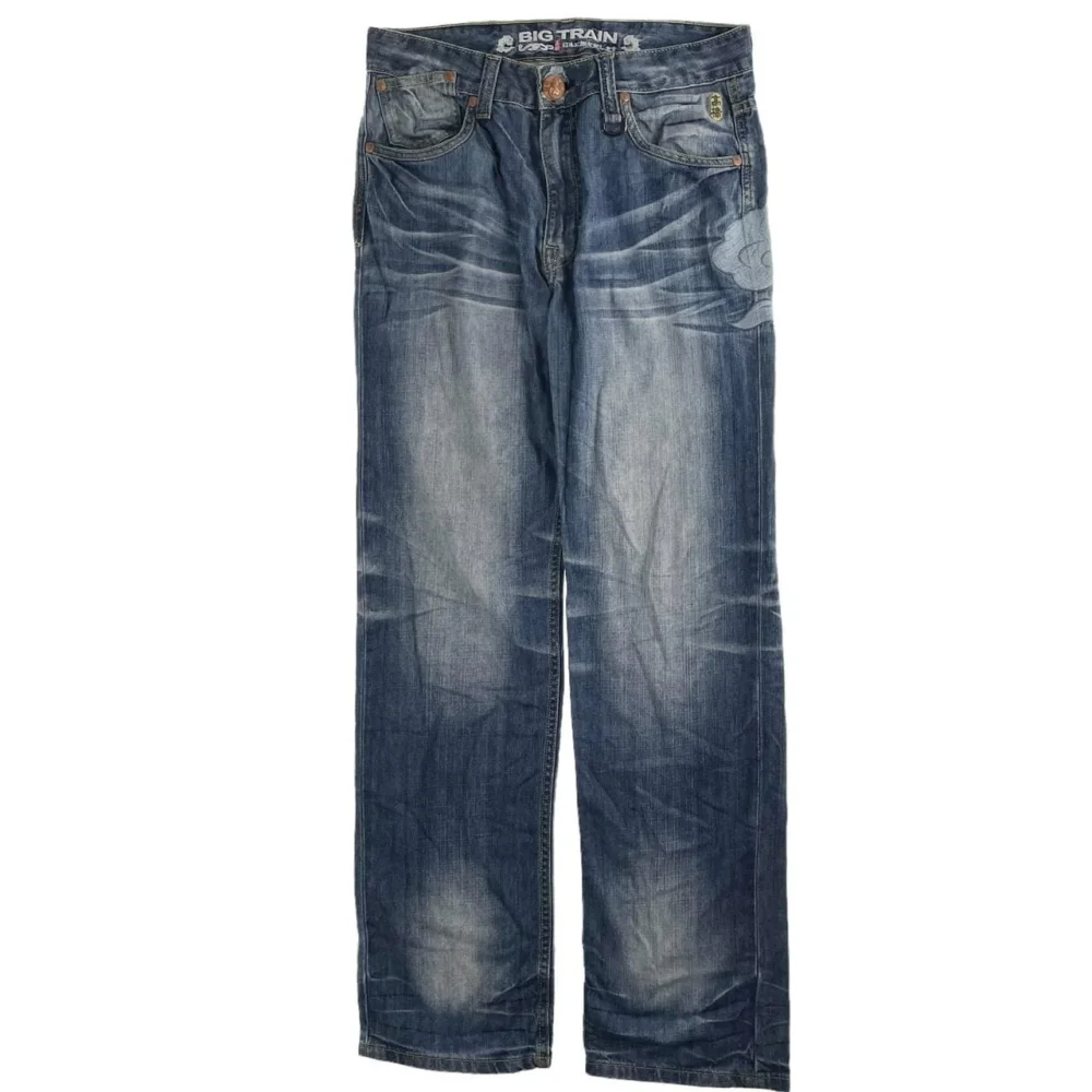Vintage Eagle big train Japanese denim jeans trousers W32 - 3