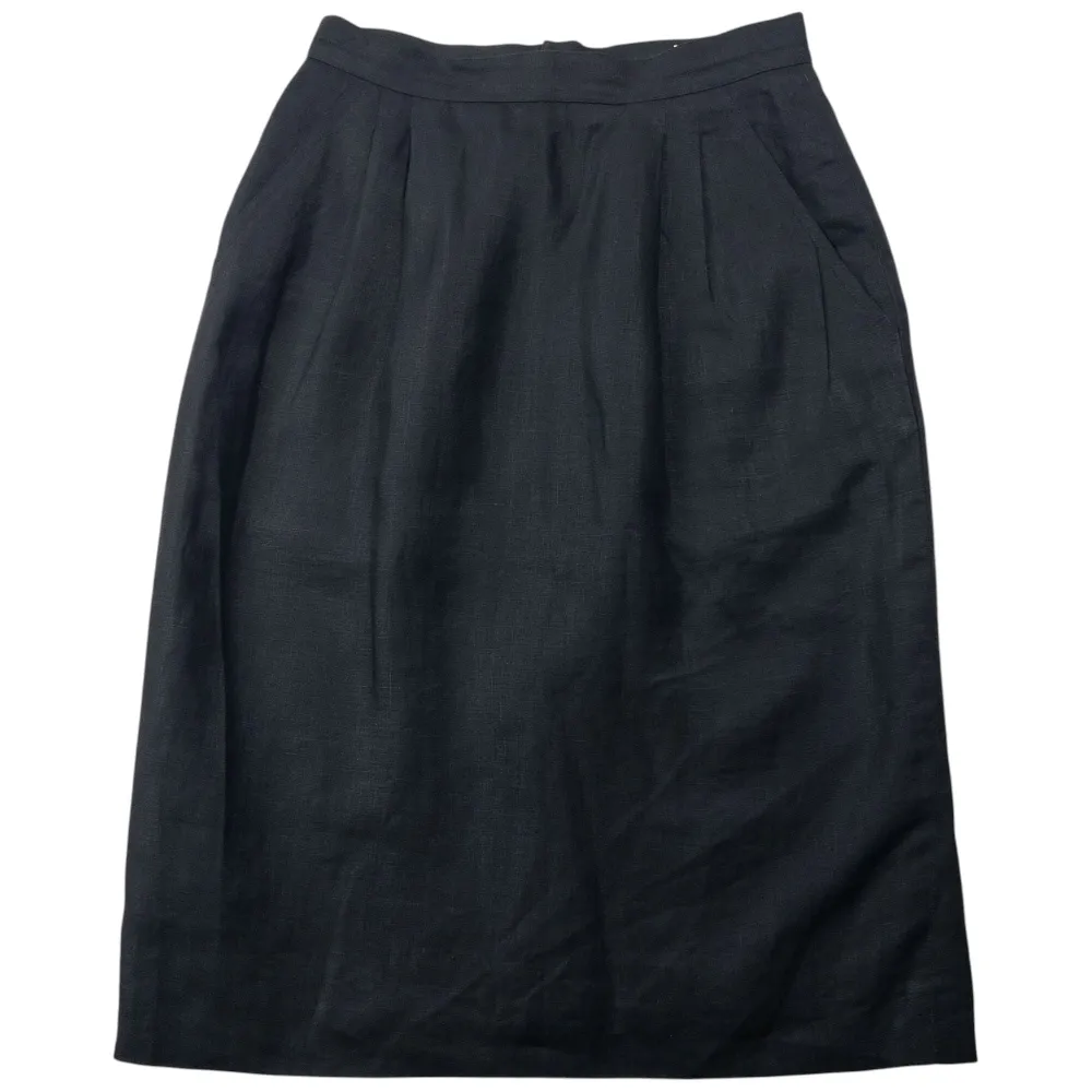 Vintage 70S Gucci Linen Skirt Womens Size W24