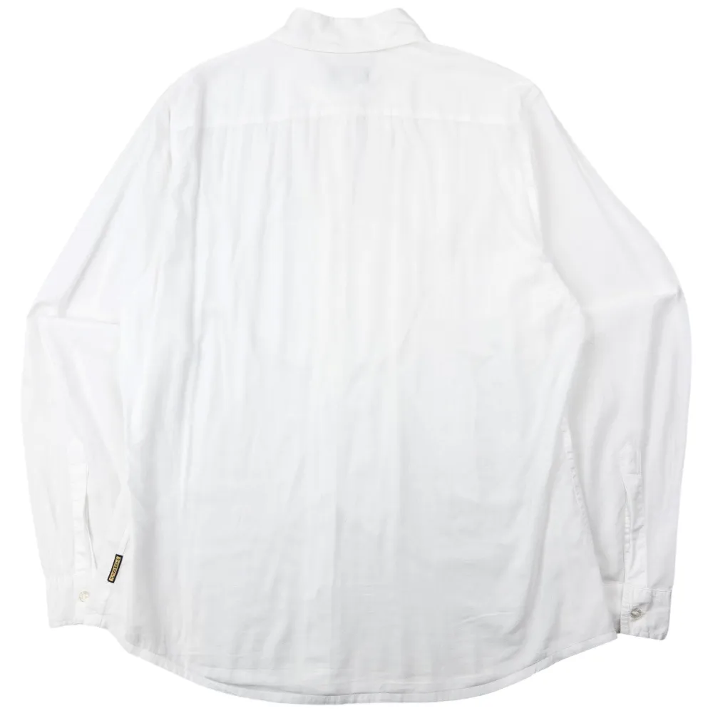 Vintage 2000s Armani Jeans Patchwork Sun Long Sleeve Button Up Shirt Size XL - 2