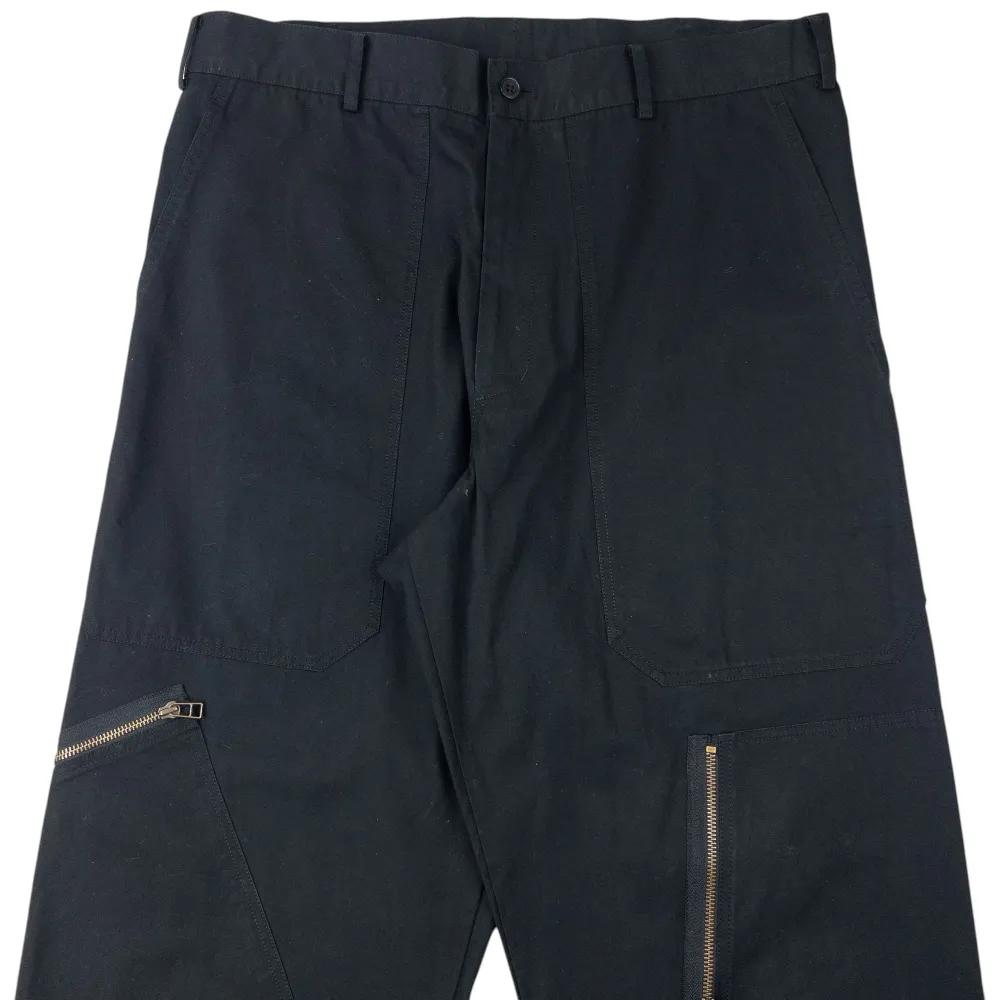 Vintage 2000s Yohji Yamamoto Zip Cuff Trousers Size W36 - 3