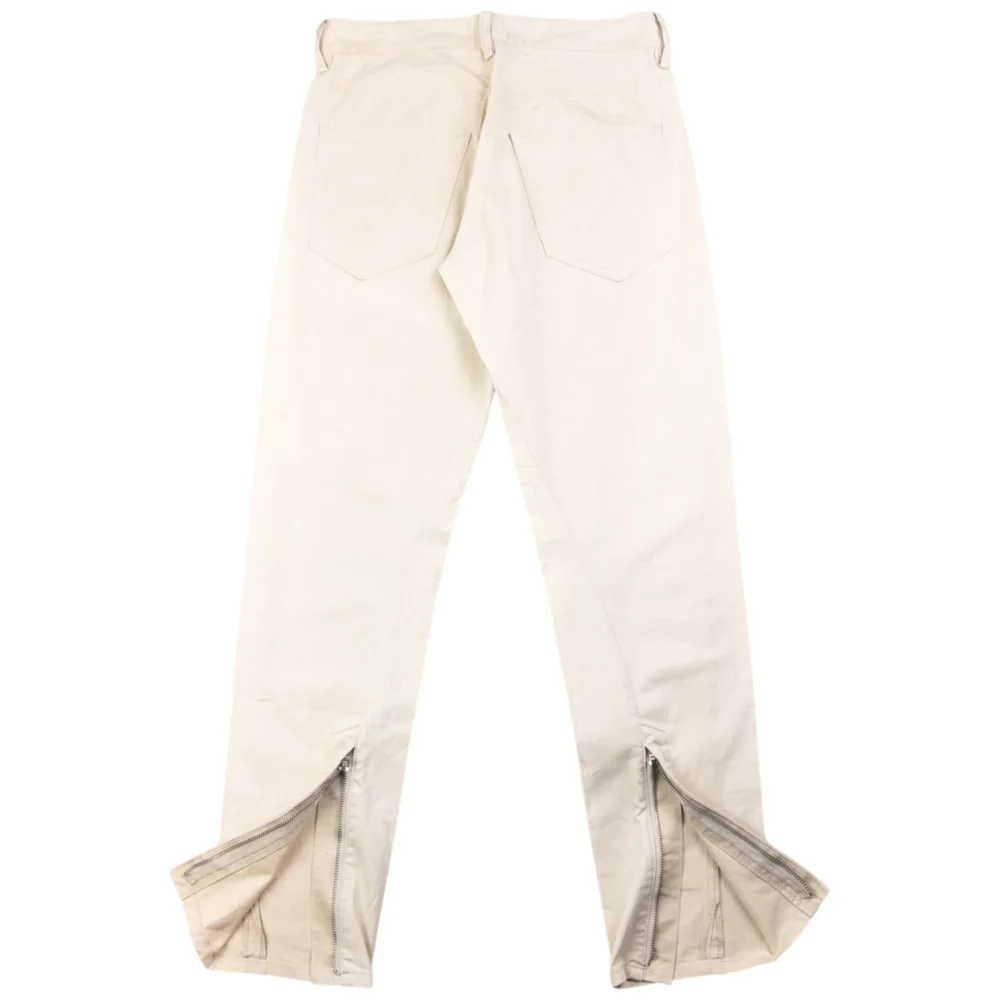 Vintage Yohji Yamamoto Zip Cuff Trousers Size W28