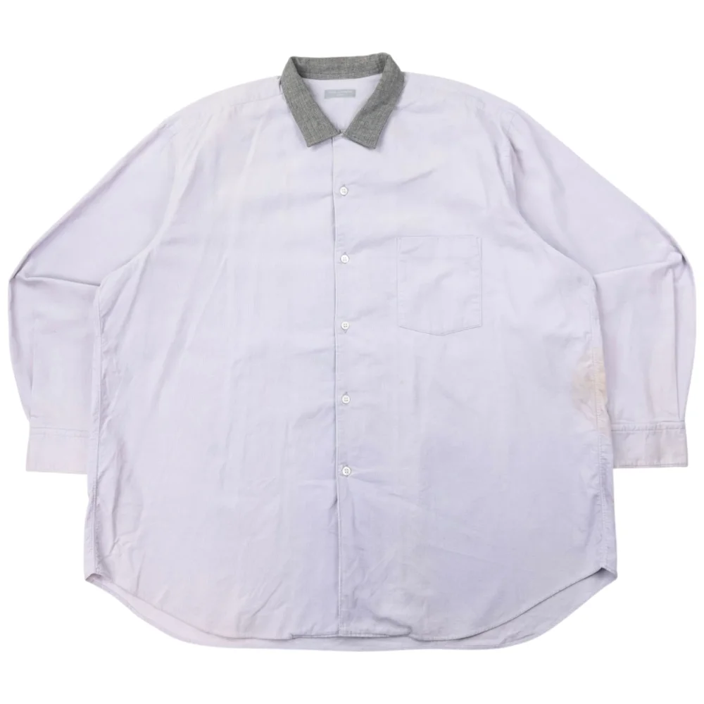 Vintage Comme Des Garçons HOMME Corduroy Button Up Shirt Size XL