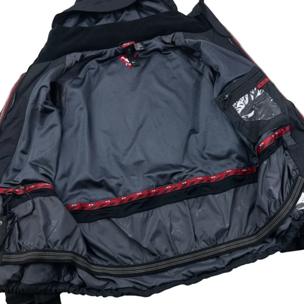 Vintage 90s Oakley Zip Up Snowboarding Jacket Size L - 4