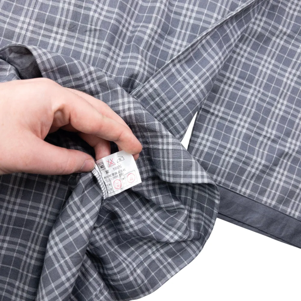 Vintage 2000s Burberry Nova Check Long Sleeve Button Up Pyjama Shirt Size L - 4