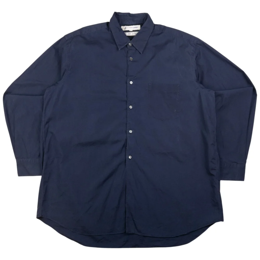 Vintage Comme Des Garçons SHIRT Button Up Padded Shirt Size L