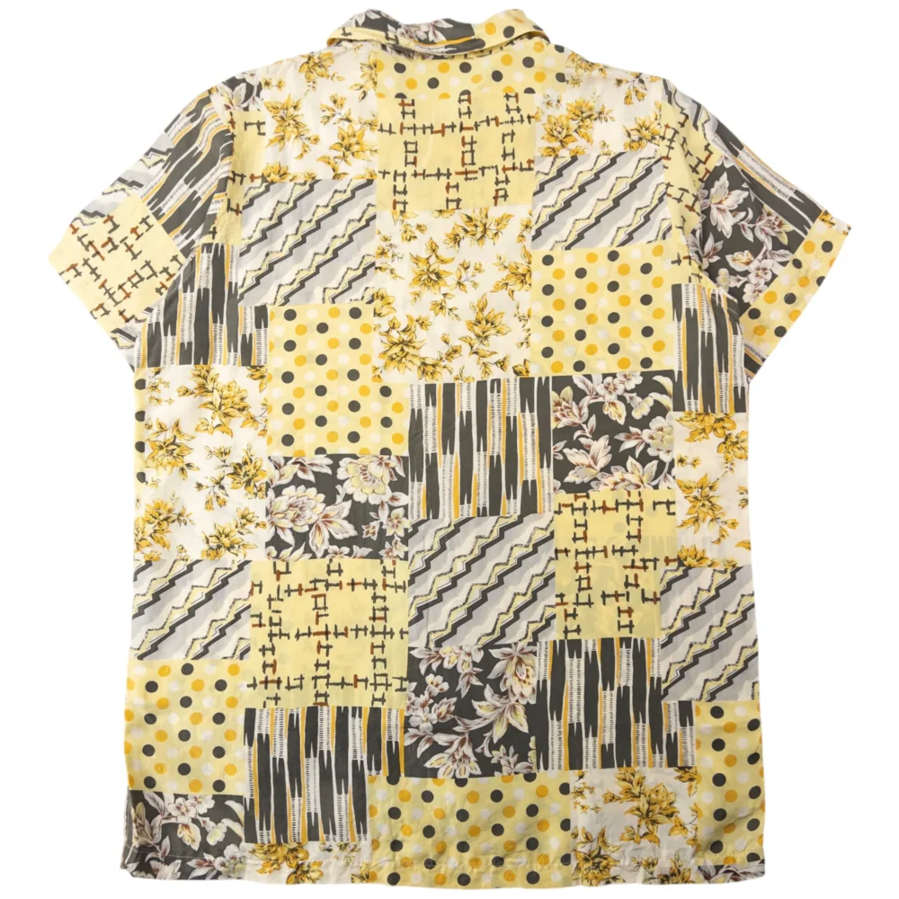 Vintage Hai Sporting Gear By Issey Miyake Short Sleeve Button Up Shirt Size M - 2