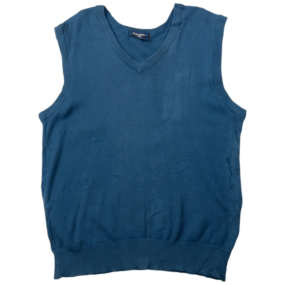 Vintage YSL Yves Saint Laurent Sweater Vest Size XS