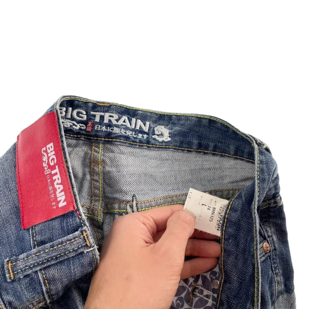 Vintage Eagle big train Japanese denim jeans trousers W32 - 4
