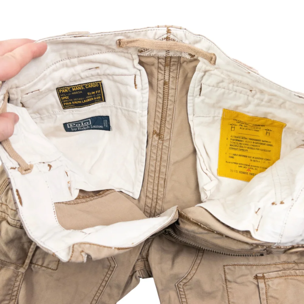 Vintage Polo Ralph Lauren Cargo Trousers Size W28 - 5