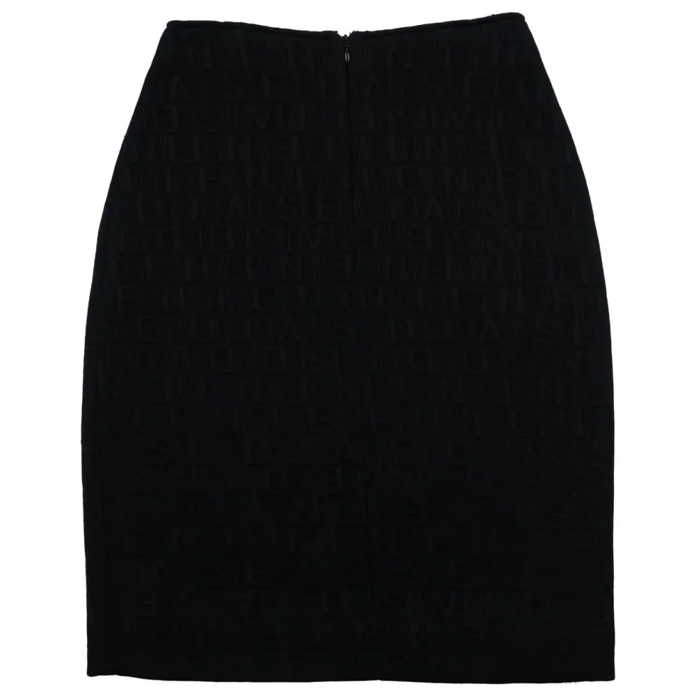 Vintage Fendi Monogram Skirt Size W26 - 2