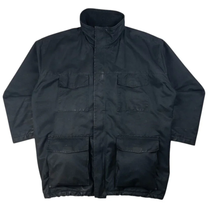 Vintage Burberry Fleece Lined Jacket Size XL