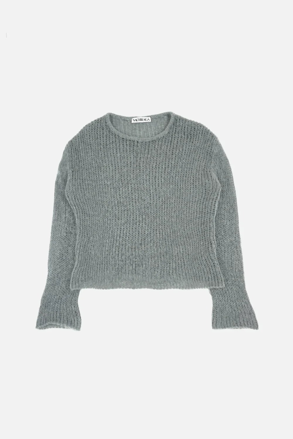 LOOSE-GAUGE MOHAIR KNIT SWEATER