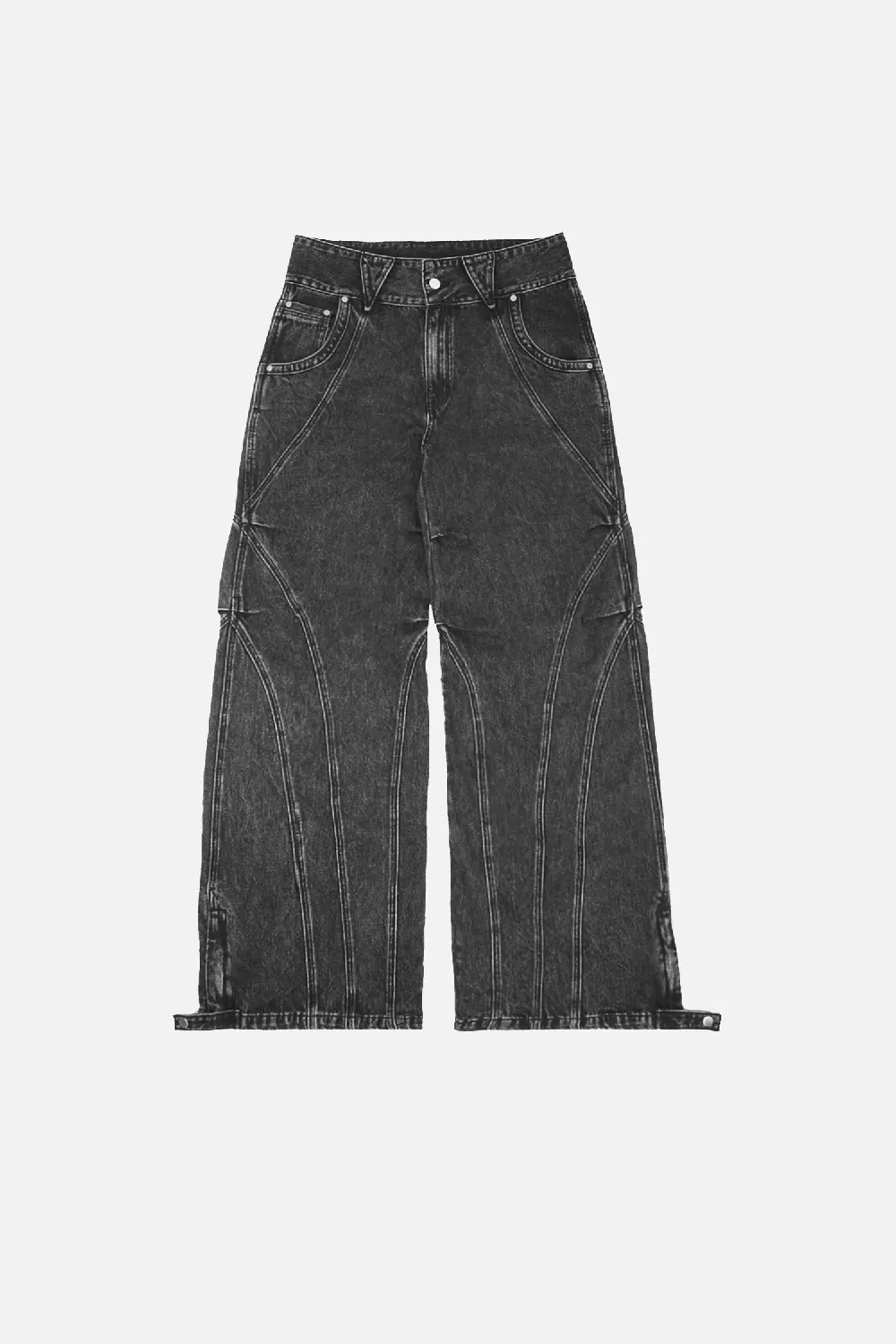Circuit Paneled Denim