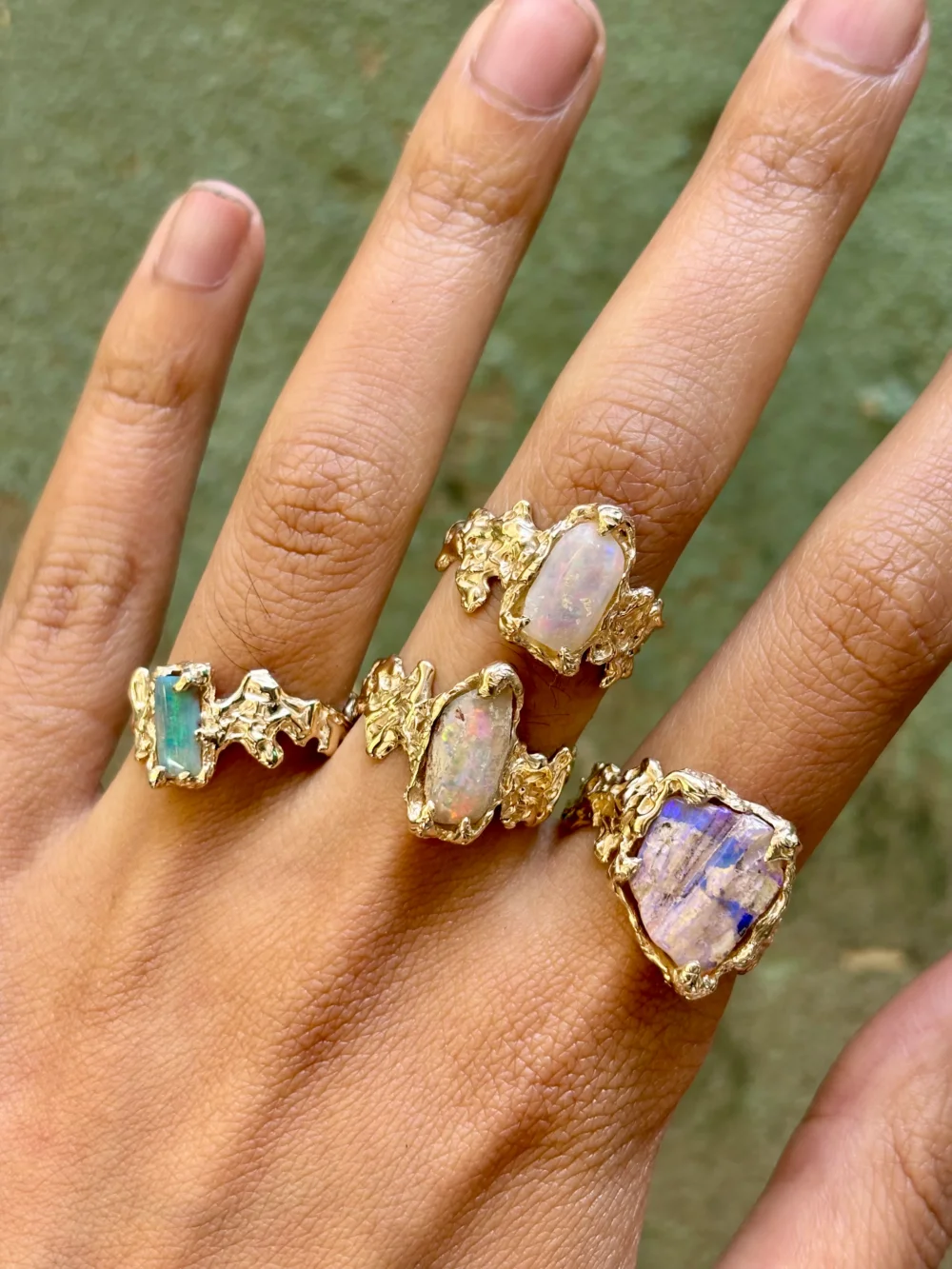 Serene Ring - Gold Size L