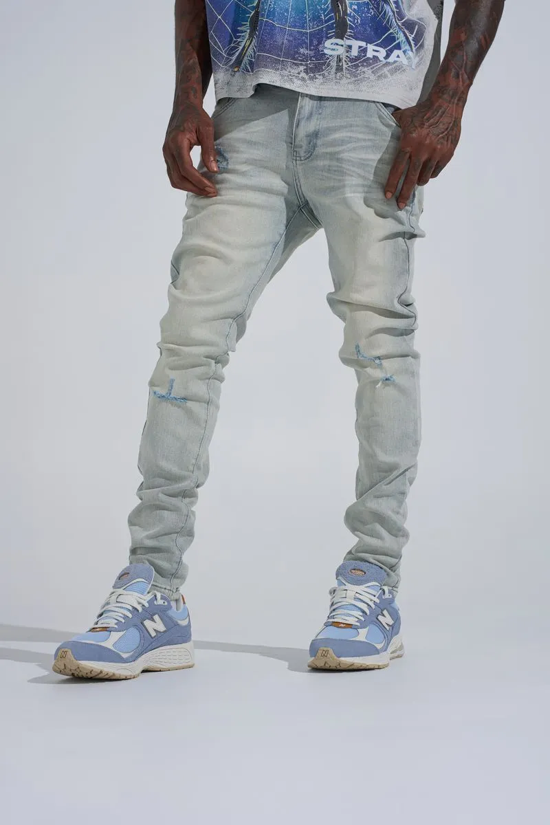 "PHEELINGS ESSENTIALS" SKINNY DENIM (LIGHT BLUE) - 3