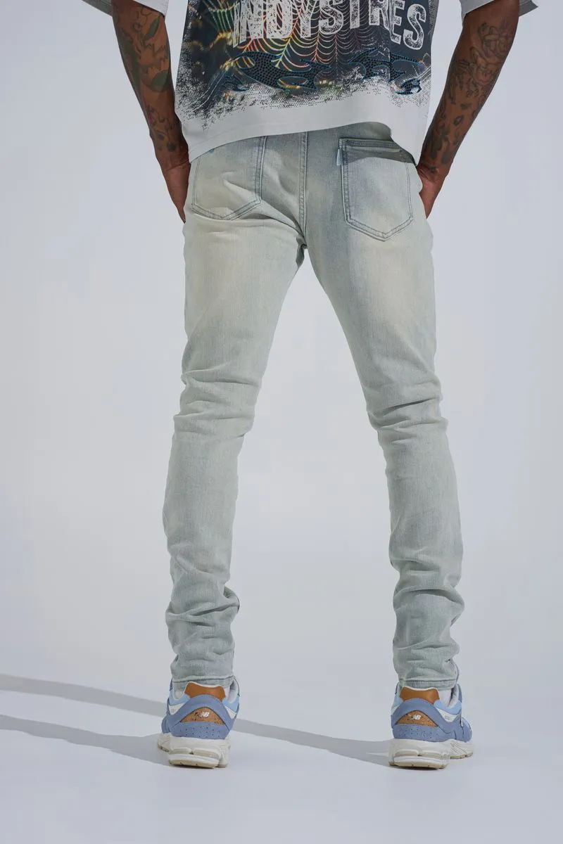 "PHEELINGS ESSENTIALS" SKINNY DENIM (LIGHT BLUE) - 5