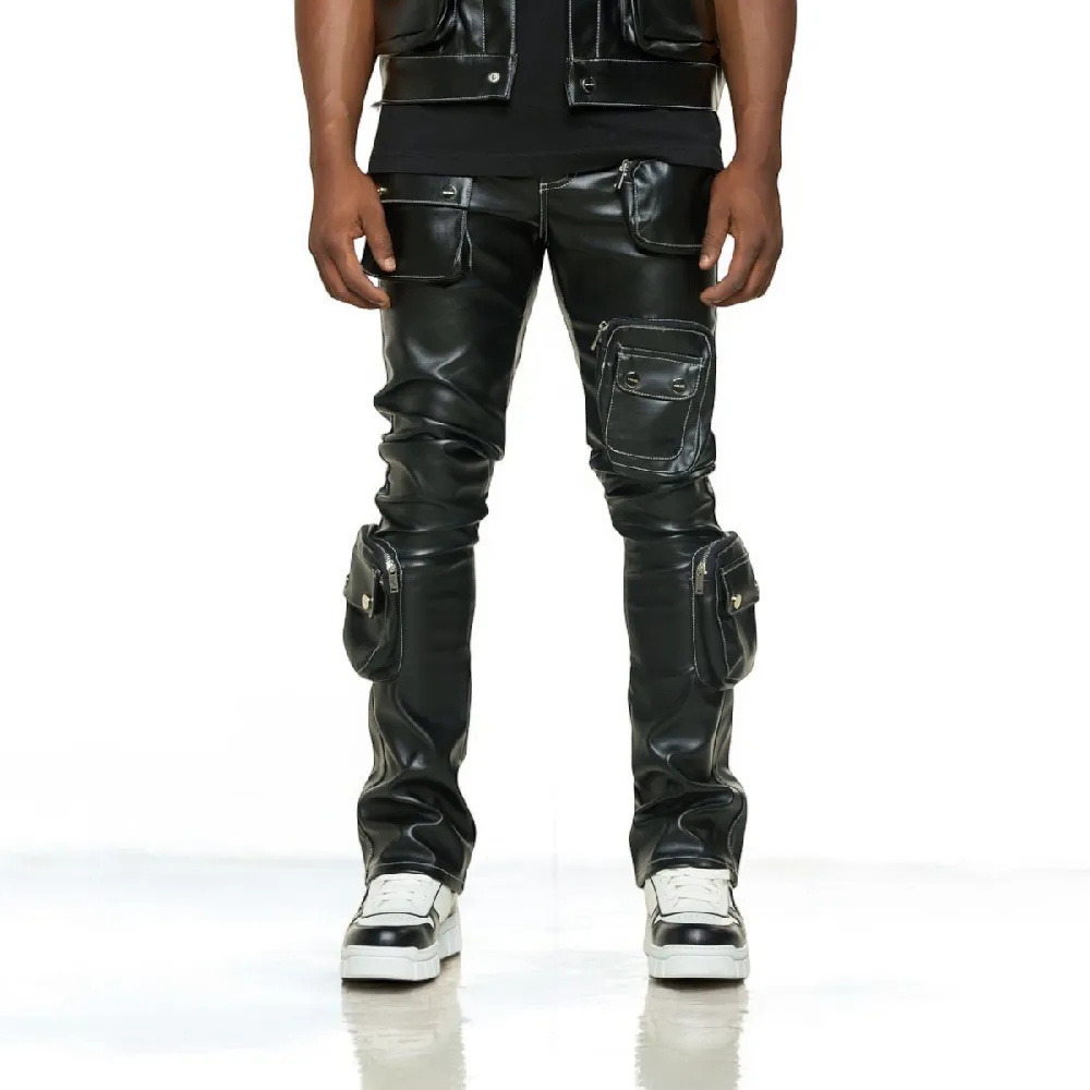 "FLOAT ON" CARGO FLAIR STACK LEATHER (BLACK)