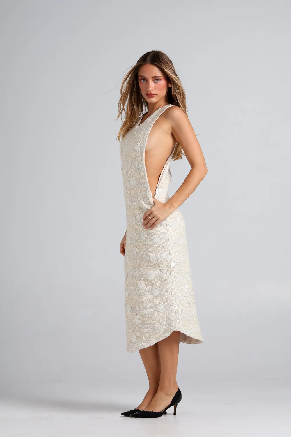 Sicily Dress - Cream
