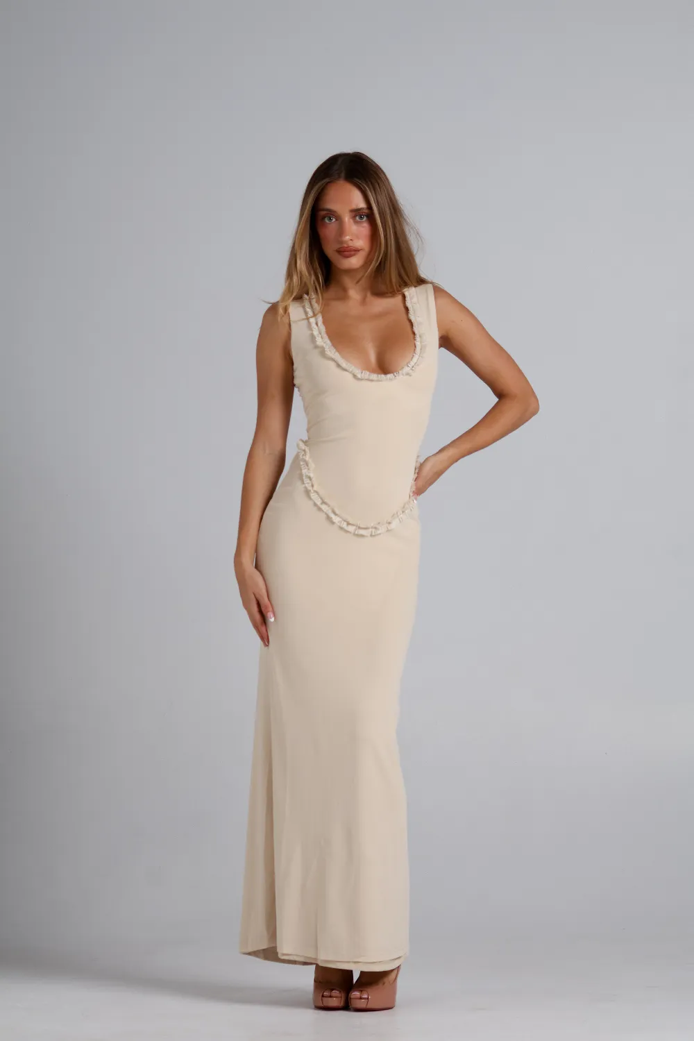 Miro Maxi Dress - Butter