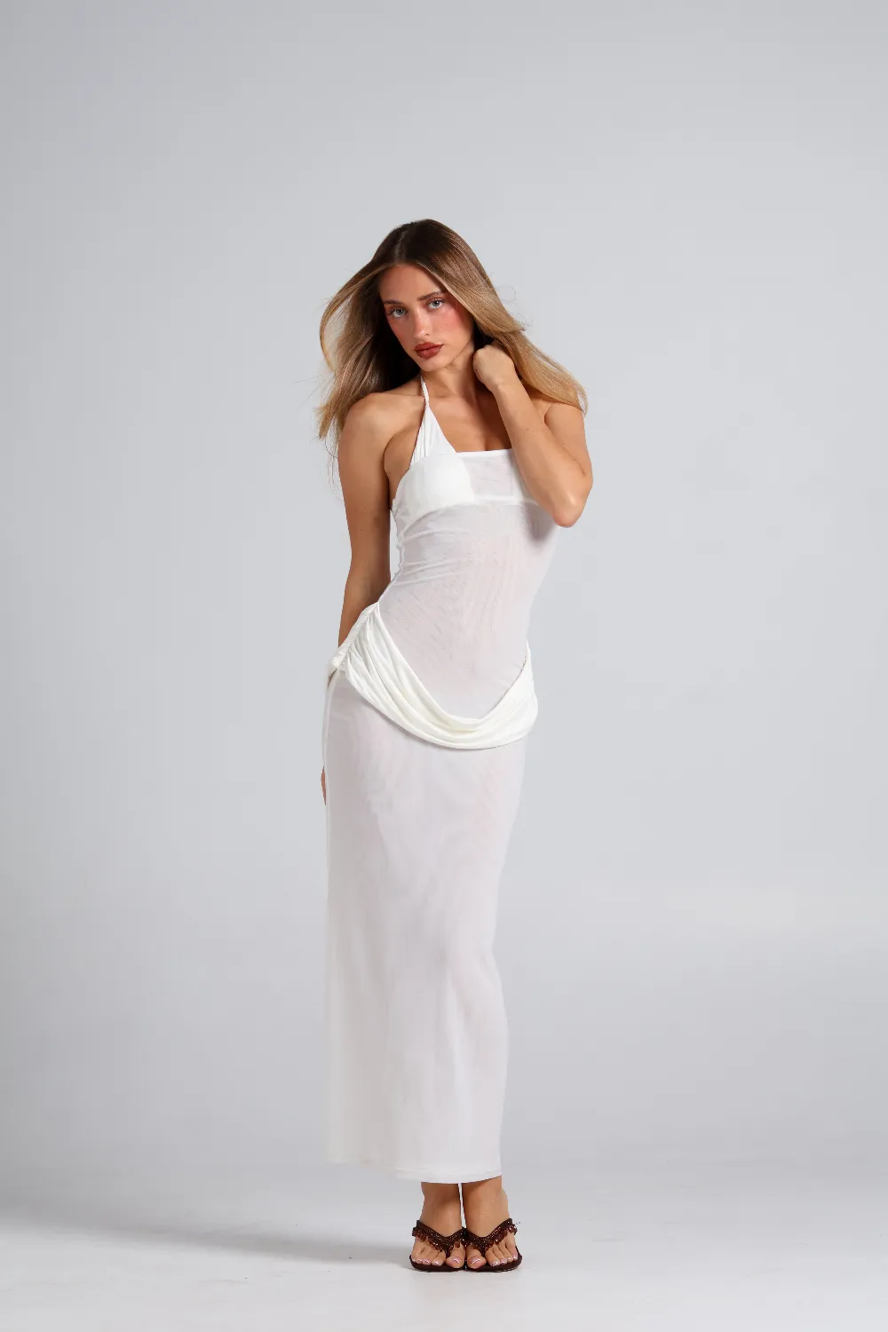 Piscina Dress - White