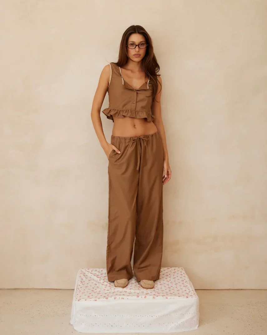 Costera Top - Brown